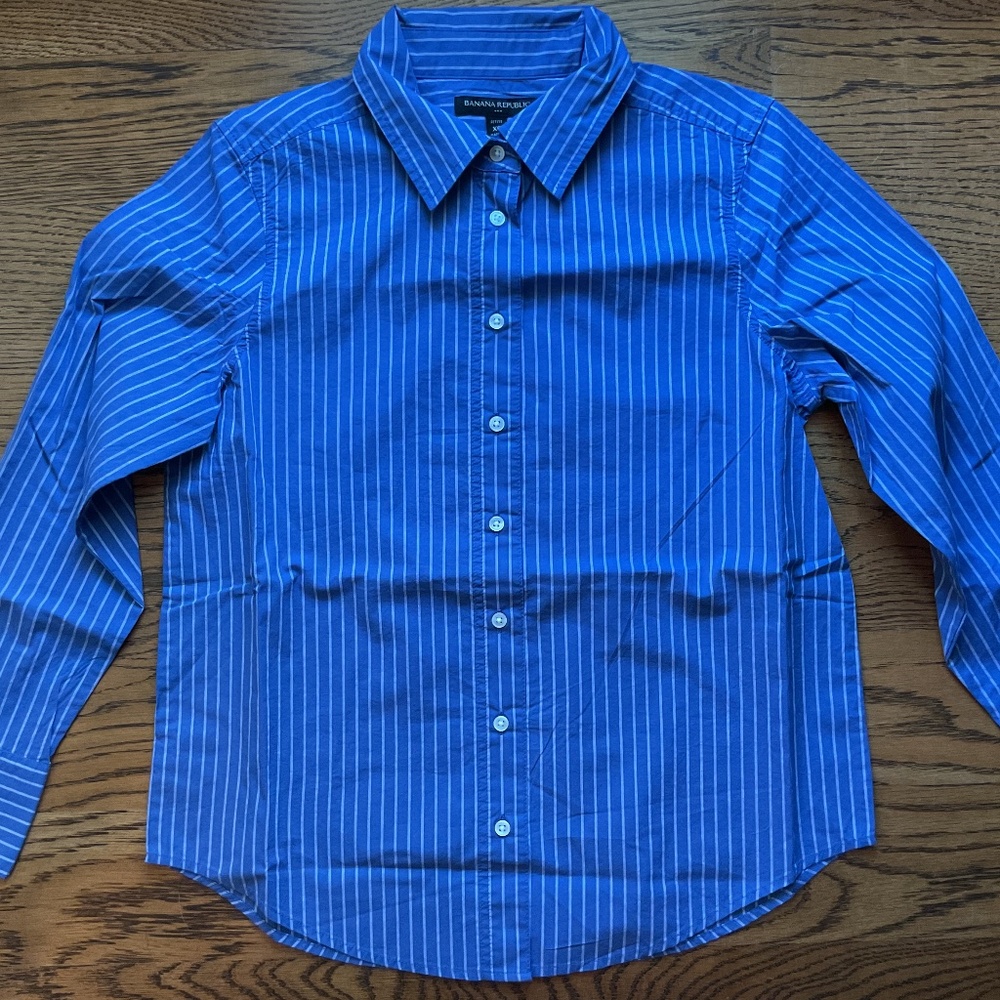 Banana Republic Factory Classic Cotton Shirt -XS Petite